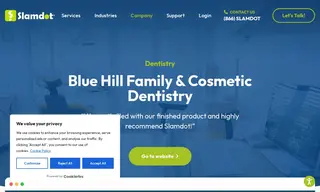 Preview of the Blue Hill Family & Cosmetic Dentistry Case Study
