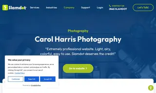 Preview of the Carol Harris Photography Case Study