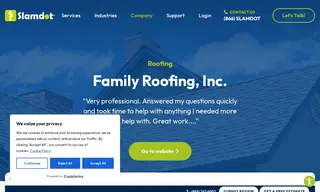 Preview of the Family Roofing, Inc Case Study