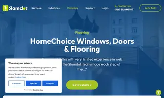 Preview of the HomeChoice Windows, Doors & Flooring Case Study