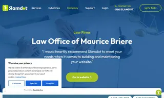 Preview of the Law Office of Maurice Briere Case Study