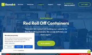 Preview of the Red Roll Off Containers Case Study