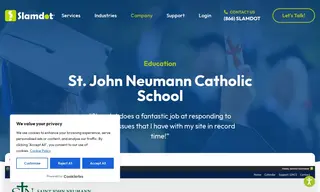 Preview of the St. John Neumann Catholic School Case Study