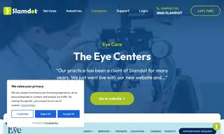 Preview of the The Eye Centers Case Study
