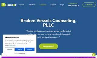 Preview of the Broken Vessels Counseling, PLLC Case Study