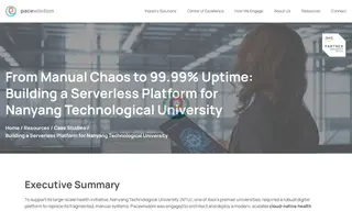 Preview of the Nanyang Technological University (ntu) Case Study