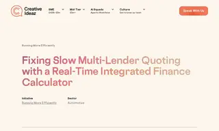 Preview of the National Vehicle Leasing Provider Case Study