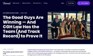 Preview of the Cheney Galluzzi & Howard Law (cgh) Case Study