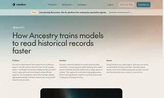 Preview of the Ancestry Case Study