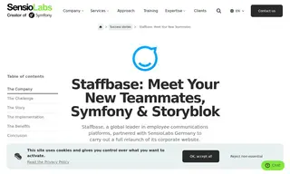 Preview of the Staffbase Case Study