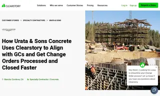 Preview of the Urata & Sons Concrete Case Study