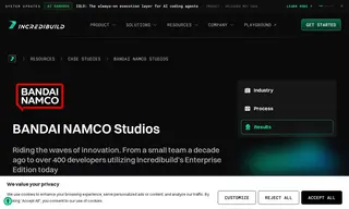 Preview of the Bandai Namco Case Study