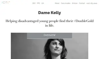 Preview of the Dame Kelly Holmes Charity Case Study