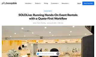 Preview of the SOLOLive Case Study