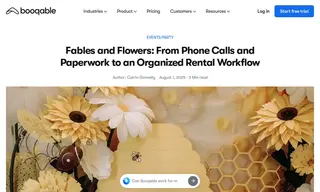 Preview of the Fables and Flowers Case Study