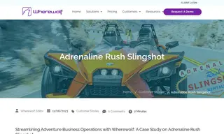 Preview of the Adrenaline Rush Slingshot Case Study