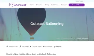 Preview of the Outback Ballooning Case Study