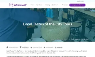 Preview of the Local Taste of the City Case Study
