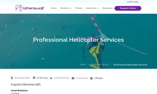 Preview of the Professional Helicopter Services Case Study