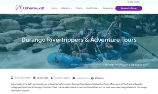 Preview of the Durango Rivertrippers & Adventure Tours Case Study