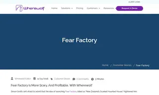Preview of the Fear Factory Case Study