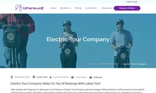 Preview of the The Electric Tour Company Case Study