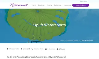 Preview of the Uplift Watersports Case Study