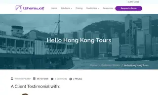 Preview of the Hello Hong Kong Tours Case Study