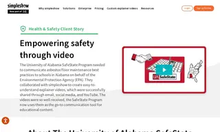 Preview of the University of Alabama SafeState Program Case Study
