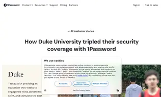 Preview of the Duke University Case Study