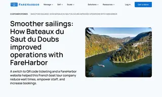 Preview of the Bateaux Du Saut Du Doubs Case Study