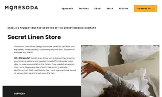 Preview of the Secret Linen Store Case Study