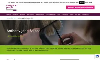 Preview of the Anthony John Salons Case Study