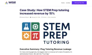 Preview of the STEM Prep Tutoring Case Study