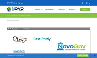 Preview of the City of Otsego, Minnesota Case Study