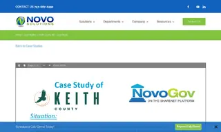 Preview of the Keith County, NE Case Study
