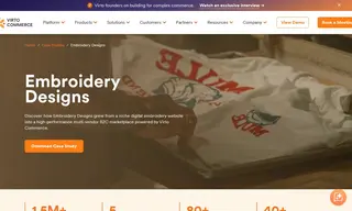Preview of the Embroidery Designs Case Study