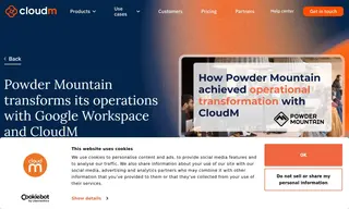 Preview of the Powder Mountain Case Study