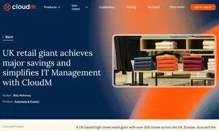 Preview of the UK Retail Giant (unnamed) Case Study