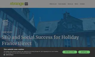 Preview of the Holiday France Direct Case Study
