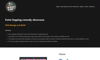 Preview of the Extra Topping Comedy Showcase Case Study