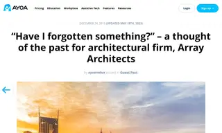 Preview of the Array Architects Case Study