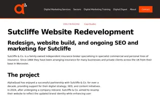Preview of the Sutcliffe & Co Case Study