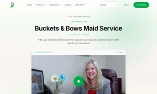 Preview of the Buckets & Bows Maid Service Case Study