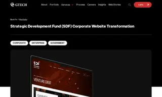 Preview of the Strategic Development Fund (sdf) Case Study