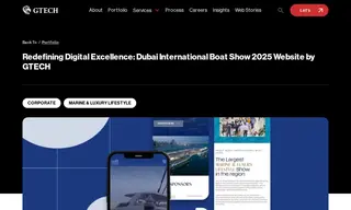 Preview of the Dubai International Boat Show (dibs) Case Study