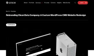 Preview of the Clean Data Company (cdc) Case Study