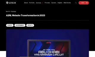 Preview of the Abu Dhabi Autonomous Racing League (a2rl) Case Study