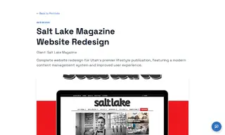 Preview of the Salt Lake Magazine Case Study