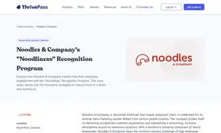 Preview of the Noodles & Company Case Study
